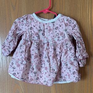 Cynthia Rowley Pink Floral Kids Blouse